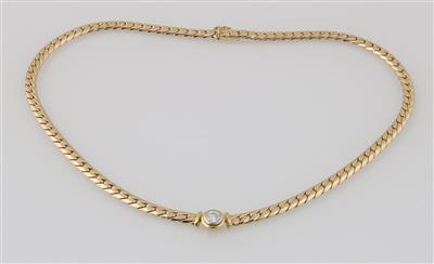 Brillant Solitär Collier ca. 0,50 ct - Jewellery