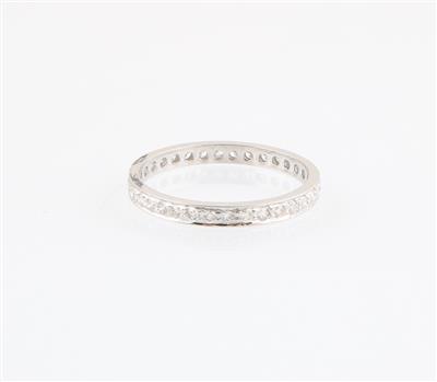 Brillant Memoryring zus. ca. 0,25 ct - Jewellery