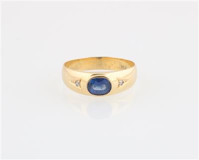 Brillant Saphir Ring - Klenoty