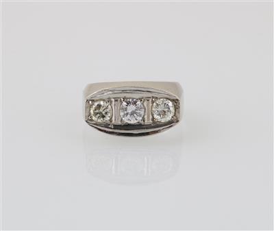 Brillantring zus. ca. 1 ct - Klenoty