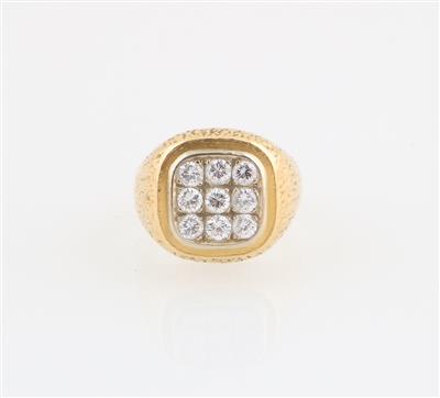 Brillantring zus. ca. 0,60 ct - Schmuck