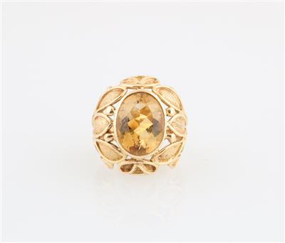 Citrin Ring - Schmuck