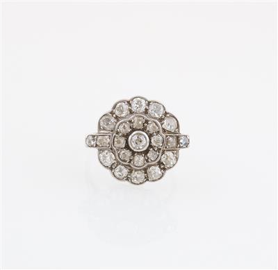 Altschliffdiamant Ring zus. ca. 1,40 ct - Schmuck