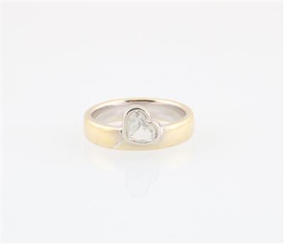 Diamantsolitär Ring ca. 0,45 ct - Schmuck