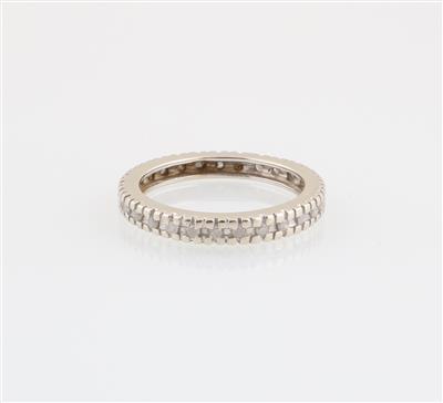 Brillant Memoryring zus. ca. 0,45 ct - Klenoty