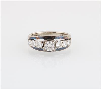 Brillantring zus. ca. 0,95 ct - Schmuck