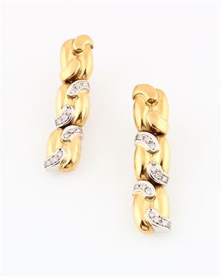 Brillant Ohrclips zus. ca. 0,40 ct - Jewellery