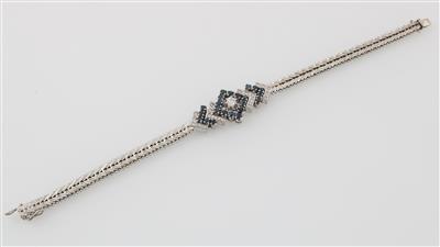 Diamant Saphir Armband - Jewellery