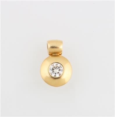 Brillantsolitäranhänger ca. 0,50 ct - Schmuck