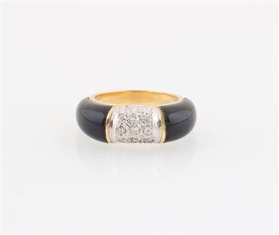 Diamant Onyx Ring - Gioielli