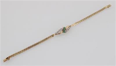 Diamant Smaragdarmband - Jewellery