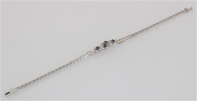 Saphir Diamant Armkette - Schmuck