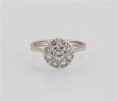 Brillantring zus. ca. 0,60 ct - Gioielli