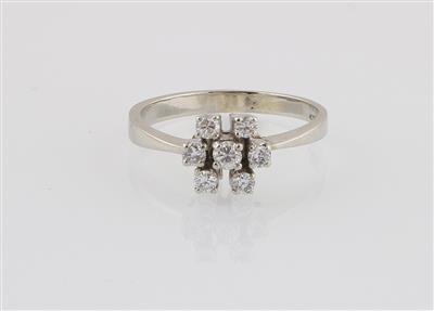 Brillantring zus. ca. 0,20 ct - Klenoty