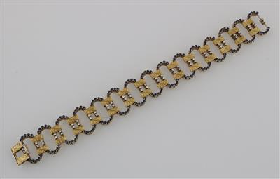 Diamant Saphir Armband - Schmuck