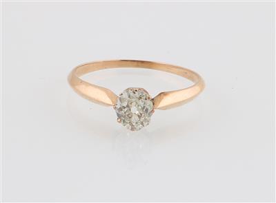 Altschliffdiamantsolitär Ring ca. 0,45 ct - Schmuck