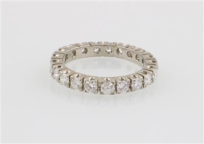 Brillant Memoryring zus. ca. 1,55 ct - Schmuck