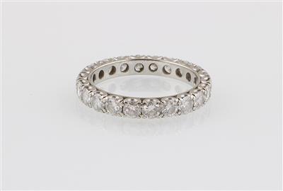 Brillant Memoryring zus. ca. 2,20 ct - Schmuck