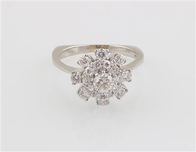 Brillantring zus. ca. 0,95 ct - Schmuck