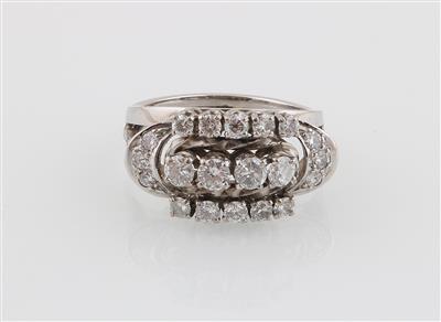 Brillantring zus. ca. 1 ct - Klenoty