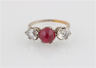 Ring mit Diamantrauten zus. ca. 0,40 ct - Gioielli
