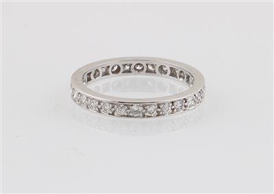 Brillant Memoryring zus. ca. 0,60 ct - Schmuck