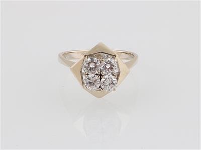 Brillantring zus. 1,00 ct - Schmuck