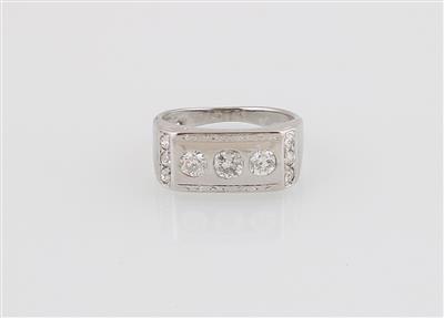 Diamantring zus. ca. 0,80 ct - Gioielli