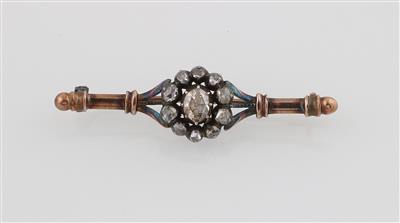 Diamantrauten Brosche zus. ca. 0,30 ct - Jewellery