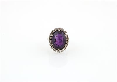 Brillant Amethyst Ring - Klenoty