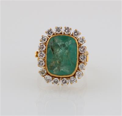 Smaragdring ca. 6 ct - Jewellery