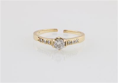 Brillantring zus. ca. 0,30 ct - Schmuck