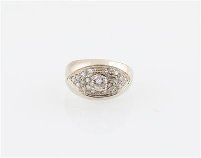 Diamantring zus. ca. 0,60 ct - Klenoty