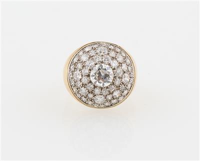 Brillant Diamantring zus. ca. 2,40 ct - Jewellery