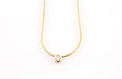 Brillantcollier ca. 0,25 ct - Klenoty