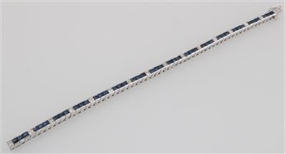 Diamant Saphir Armband - Klenoty