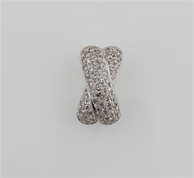 Brillant Anhänger zus. ca. 1 ct - Gioielli