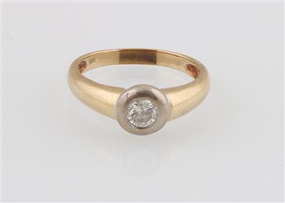 Brillant Solitärring ca. 0,40 ct - Schmuck