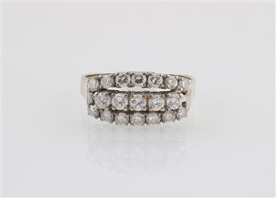 Brillantring zus. ca. 1,30 ct - Schmuck