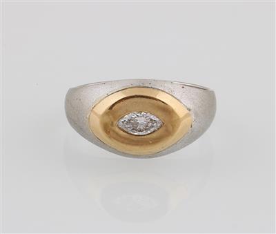 Diamant Solitärring ca. 0,10 ct - Gioielli