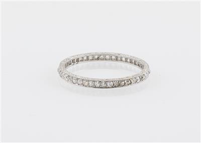 Diamant Memoryring zus. ca. 0,80 ct - Schmuck