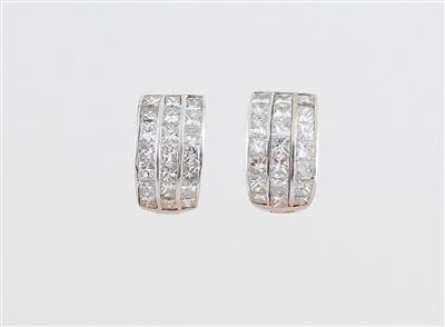 Diamant Ohrringe zus. ca. 1,50 ct - Jewellery