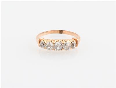 Altschliffdiamant Ring zus. ca. 0,60 ct - Schmuck