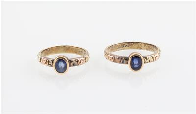 Saphir Ringset - Jewellery