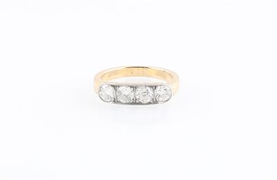 Altschliffbrillant Ring zus. ca. 1,20 ct - Gioielli