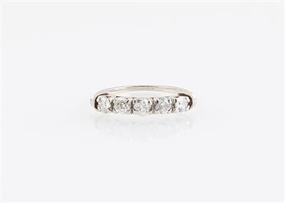 Altschliffdiamant Ring zus. ca. 0,75 ct - Jewellery