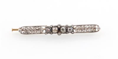 Diamantbrosche zus. ca. 1,30 ct - Jewellery