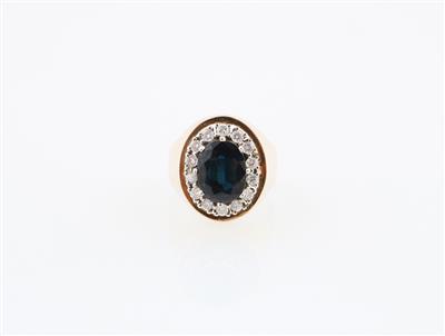 Brillant Saphir Ring - Gioielli