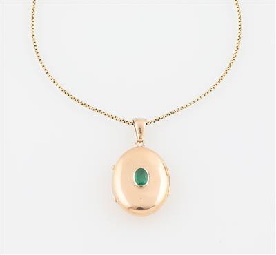 Smaragd Medaillon - Jewellery