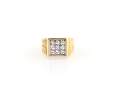 Brillantring zus. ca. 0,45 ct - Gioielli